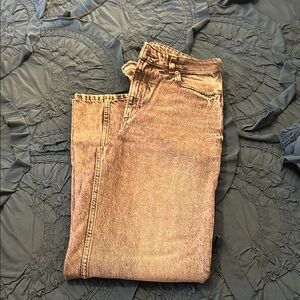 H&M Tan Wide Leg Pants